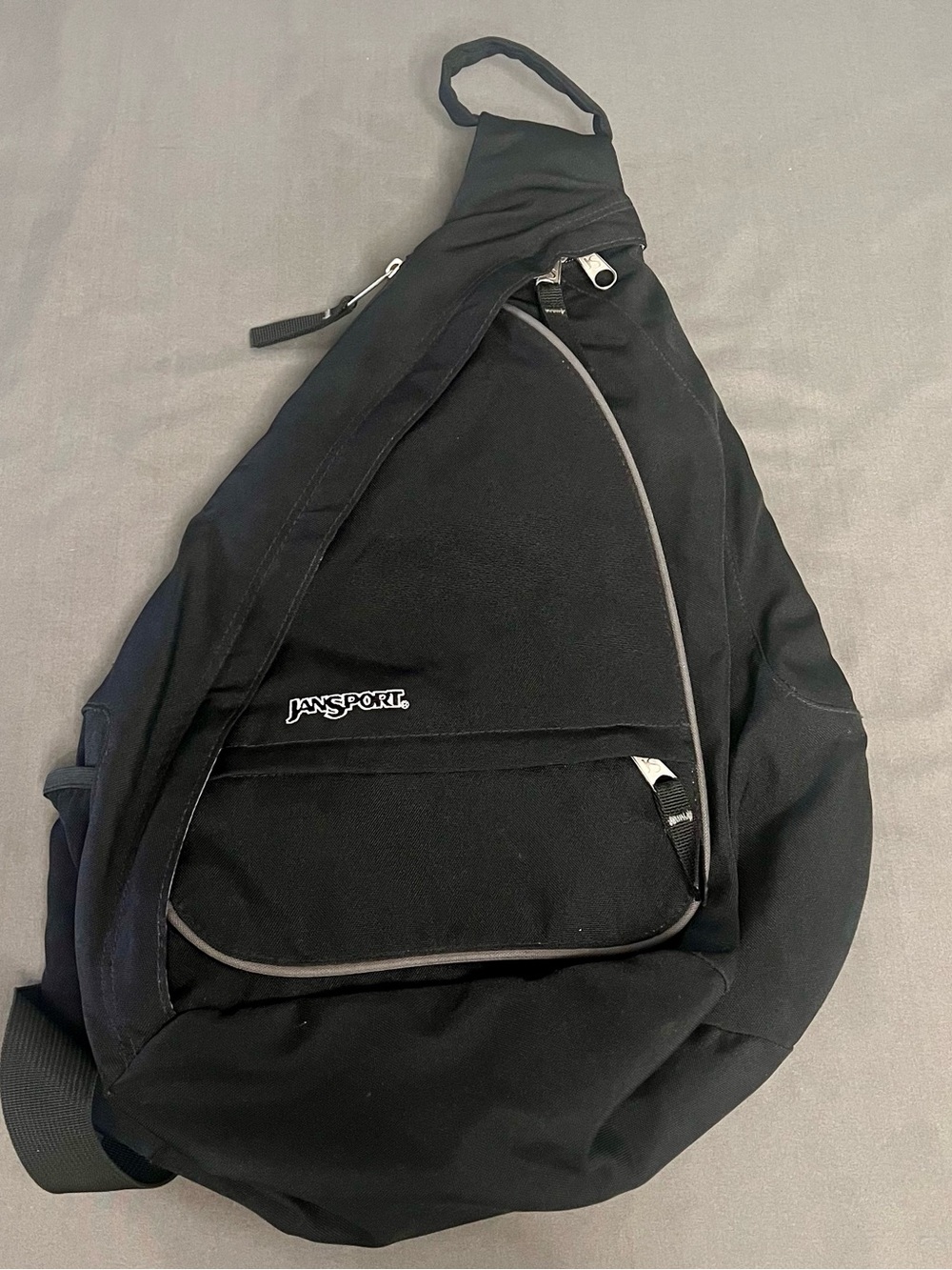 JanSport Move Sling Crossbody Bag Backpack Black 6L Single Strap
